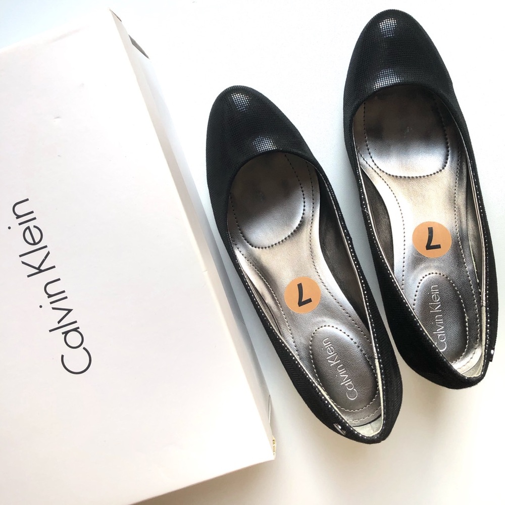 Calvin Klein Saxton Wedges | Size 7